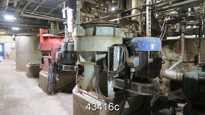 Used Hymac Model 2821 Pressure Screen With .092" Holes #43416