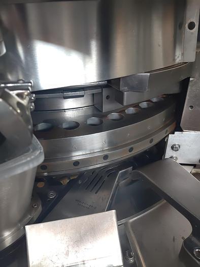 Used Used Natoli 45 Station Double Sided “D” Tooled Rotary Tablet Press.