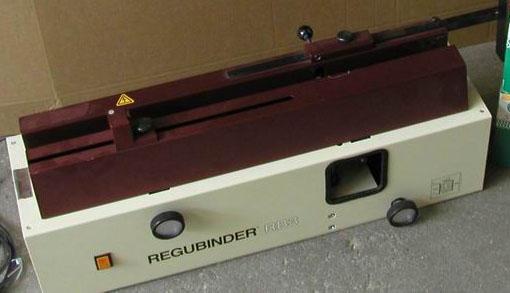 Used Regulus Regubinder RB3 hemming device