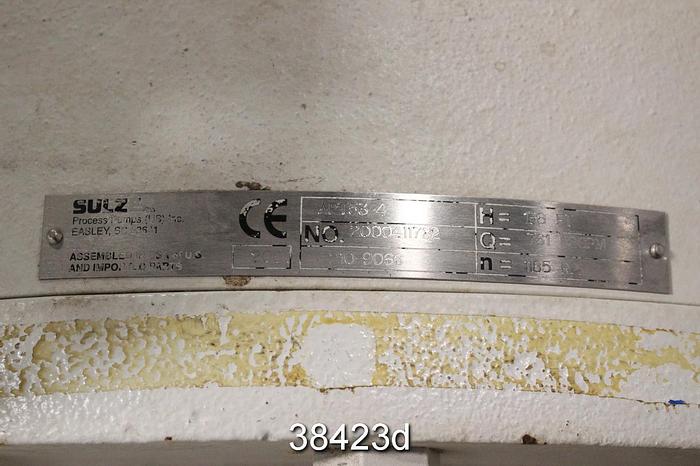 Used Sulzer APT53-4 Pump, Stainless #38423