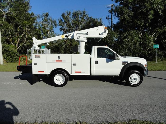 Used 2008 Ford F550 Altec AT235P 40ft Cable Bucket Truck - 05083