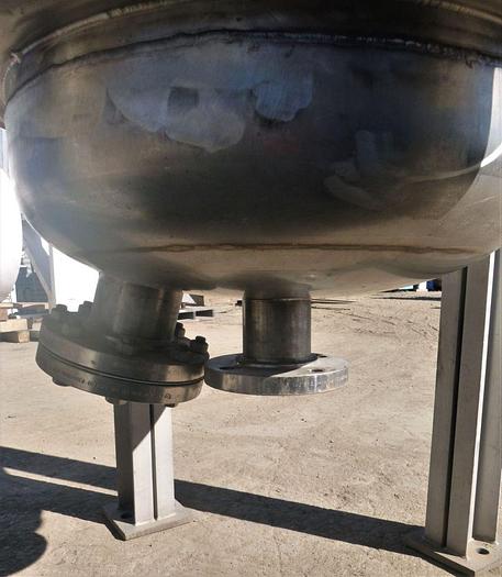 Used Tank, 75 Gallon, 304 S/st, Jkt, 125 PSI, Charcoal Filter, #S744384