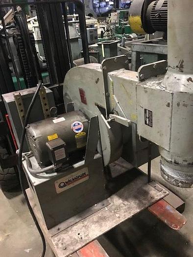 Used QUICK DRAFT 658 TRIM BLOWER 10 HP BALDOR