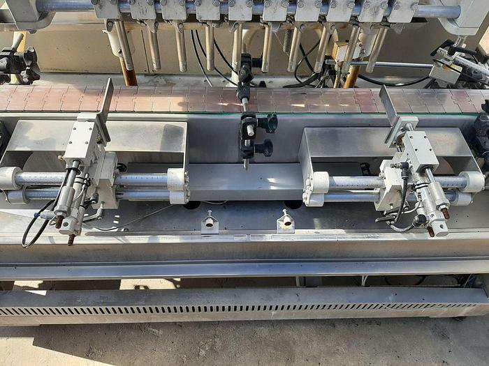 Used Filler, Bottle, Inline, 10-Head, 304 Stainless Steel, 250ml - 5,000ml #C744824