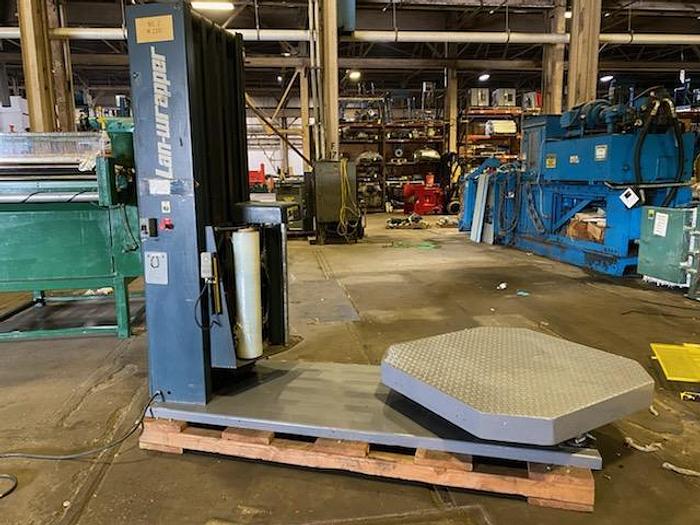 Used LANTECH LAN-WRAPPER STRETCH WRAPPER W/ 48" x 48" PLATFORM
