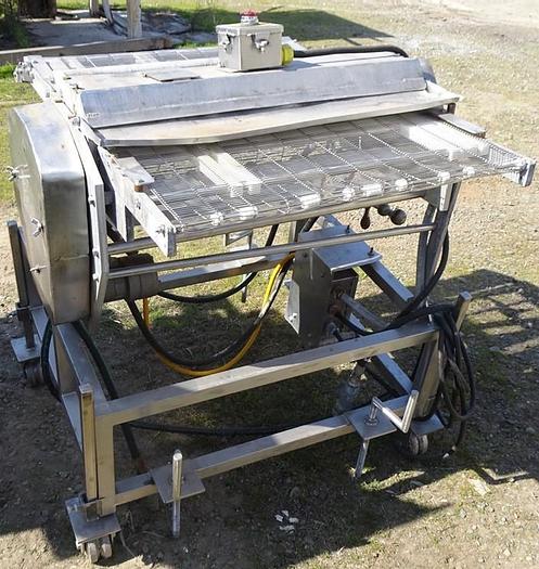 Used Cutter, Scoring, 600MM, 24", S/st, Meat Scoring Machine, #S742848