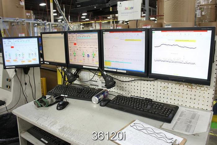 Used Agnati-BHS 98" (2500 mm) Corrugator, C/B Flute and Double Face #36120