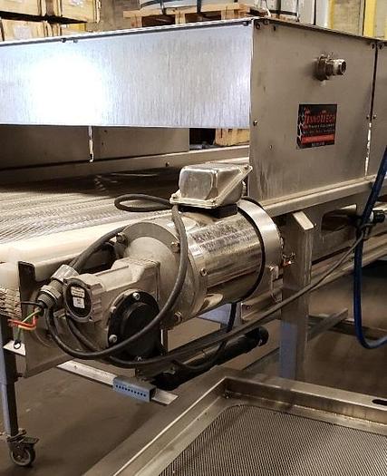 Used Washer, Belt, 42" x 100", Stainless Steel, Innotech, 2-Zone #5861449