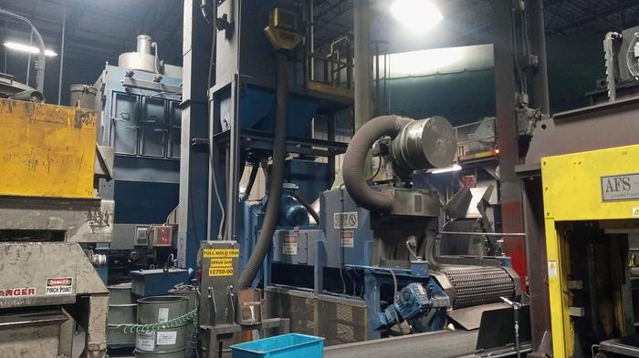 Excellent 2010 Wheelabrator 4 Wheel Mesh Belt #MB2010