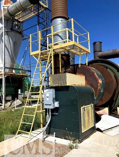 Used MEC 10x40 Drum Dryer with Webb Burner