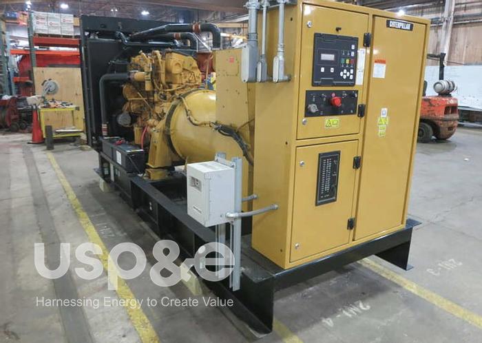 Used 0.60 MW Used 2007 Caterpillar C18 Diesel Generator Set