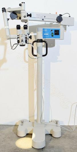 Used Zeiss OPMI 111 ENT Surgical Microscope With Observer Tube S21 Stand