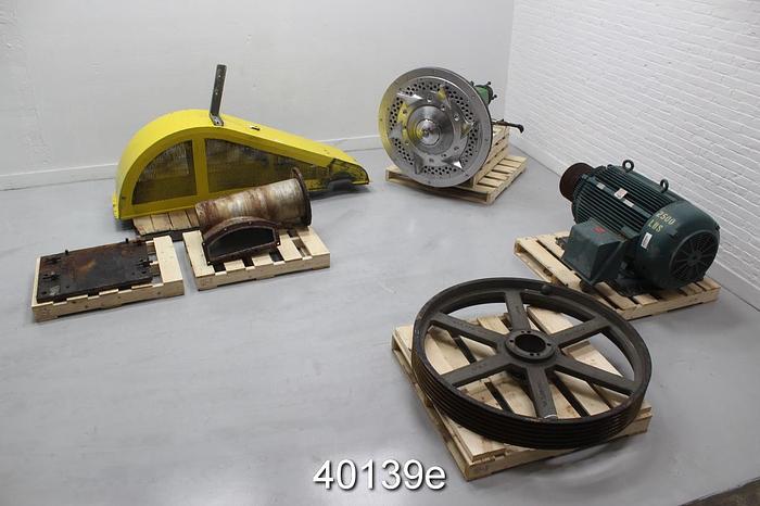 Used Beloit Shark Pulper, Model 3620, 122x92x136, Type #40139