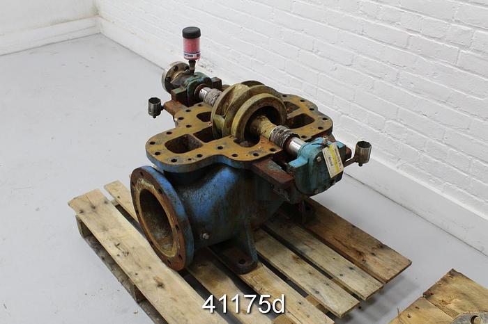 Used Goulds 6x8x11 3410 Split Case Pump, Ductile Iron Casing #41175