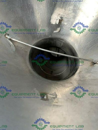 Used Custom Stainless Steel Lab Mill w/ Alpak Induction 1 HP Motor on SS Rolling Cart