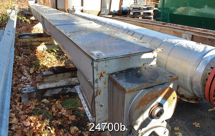 Used Thomas Conveyor Co 36' Mild Steel Screw, 16" Diameter #24700