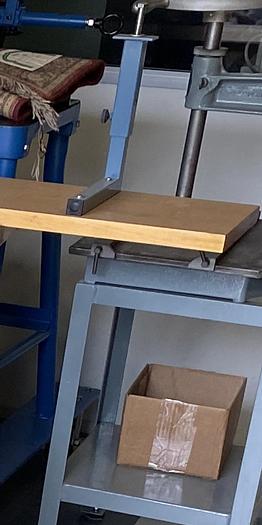 Used 5-Drawer Lista Drawer Storage Tool Chest w/Butcher Block Top & Metal Shelf