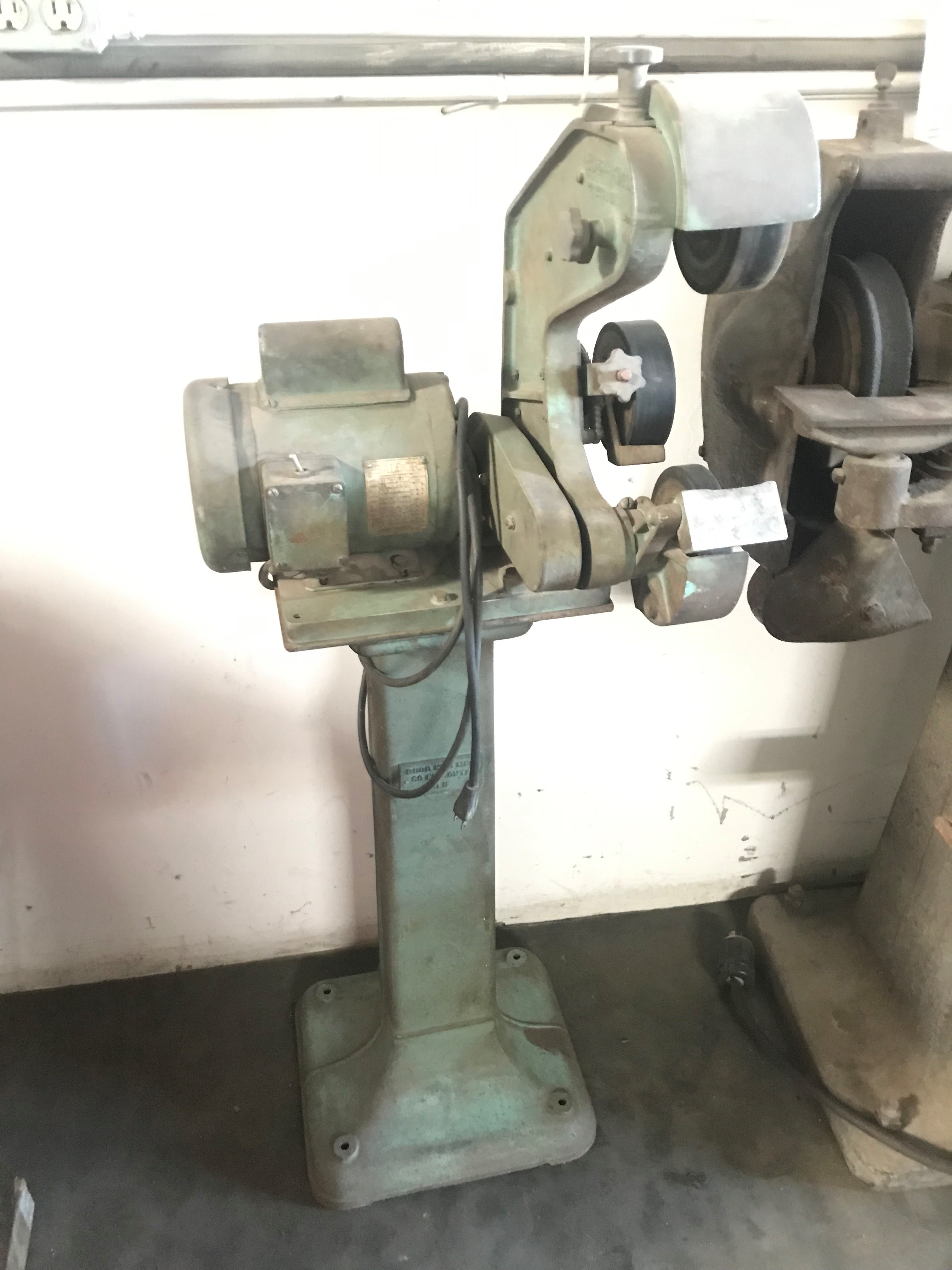 Used Burr King 562 Belt Grinder 1" X 42" #6453 #1
