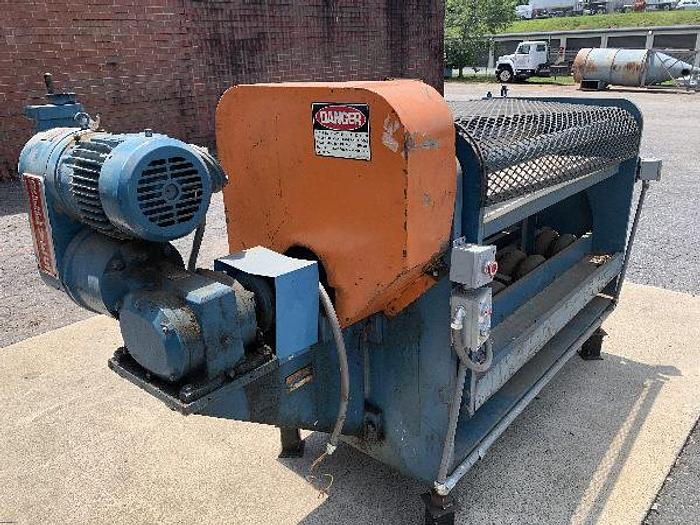 Used DUBOIS ELM-48, HEAVY-DUTY 48 INCH FEED-THROUGH DISTRESS ROLL MACHINE