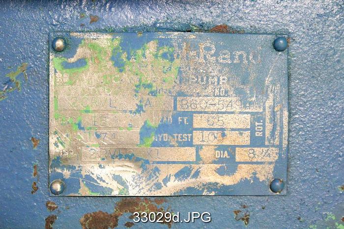 Used Ingersoll Rand 2 CRVL AB Pump #33029