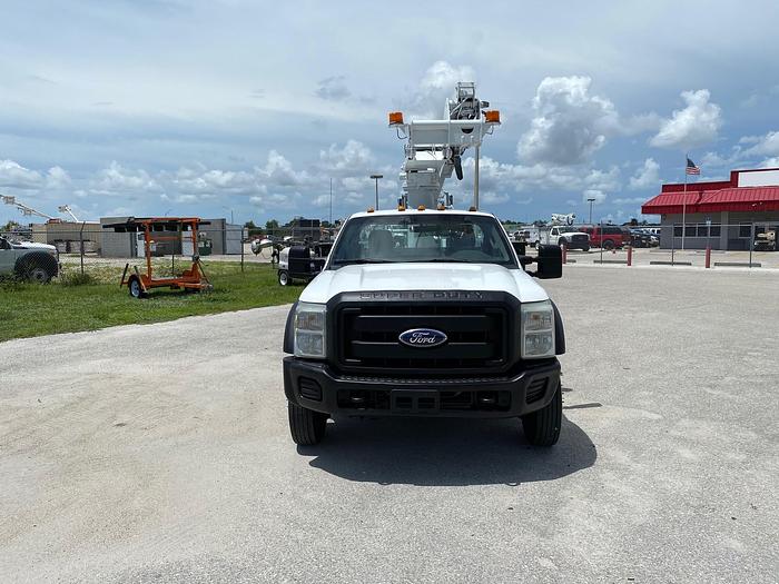 Used 2011 Ford F550 Altec AT235P Cable Placer Bucket Truck - 03053