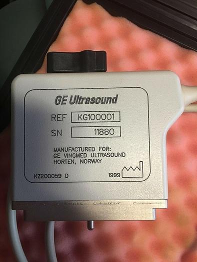 Used GE 2.5 MHz 1c KZ314049C Probe Transducer Ultrasound