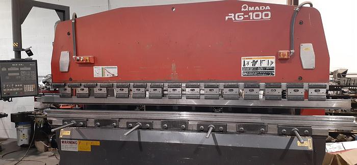 Used 1997 110 Ton Amada RG-100 CNC Press Brake