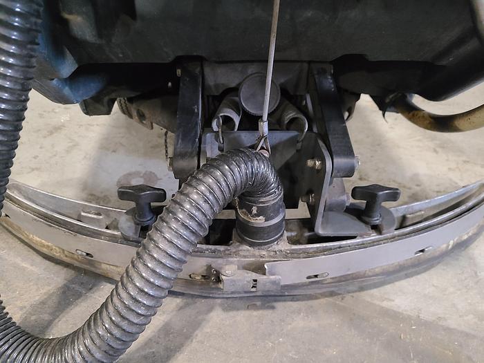 Used Convertamatic Floor Scrubber (A) with Built-in Charger.