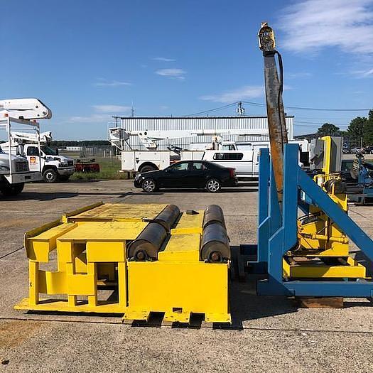 Used 120" ROLL SAW  L & M INDUSTRIES 72" ROLL DIAMETER CAPACITY