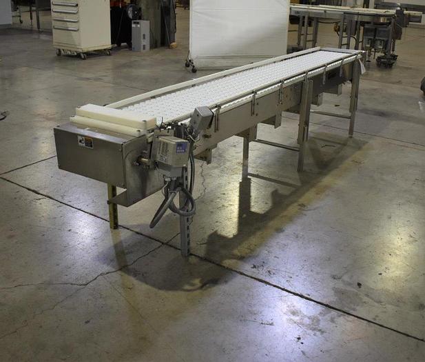 Used Conveyor, Belt, 18" x 135", S/st, Garvey, Mdl 9700 #S744109