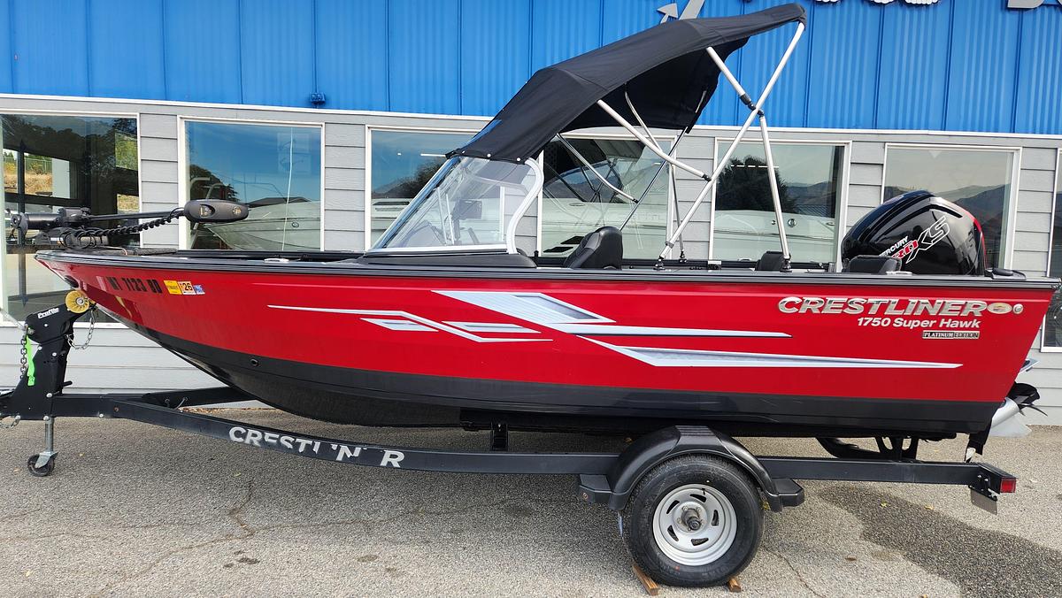 Used 2019 Crestliner 1750 Super Hawk