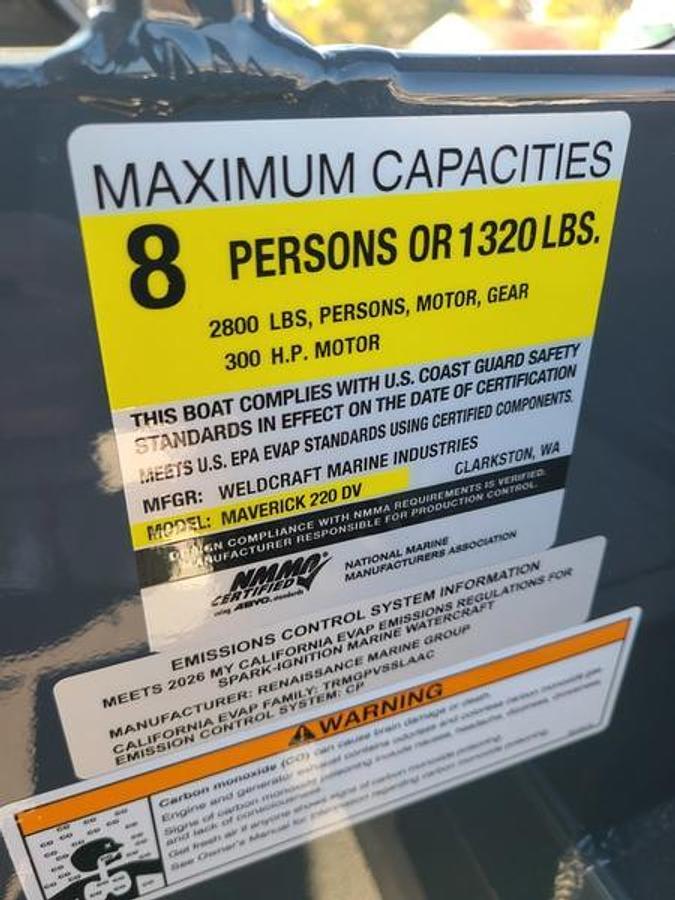 2026 Weldcraft 220 MAVERICK