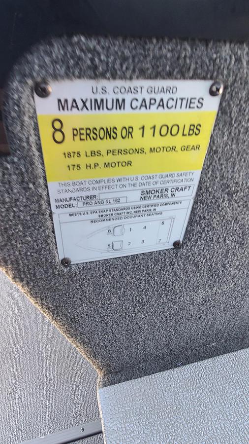 Used 2018 Smoker Craft 182 Pro Angler XL