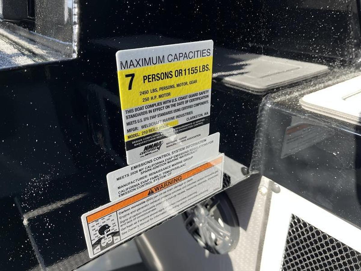 2026 Weldcraft 210 Revolution