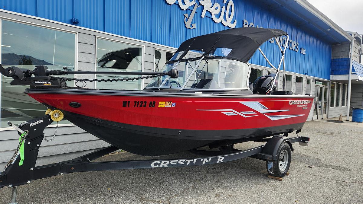 Used 2019 Crestliner 1750 Super Hawk