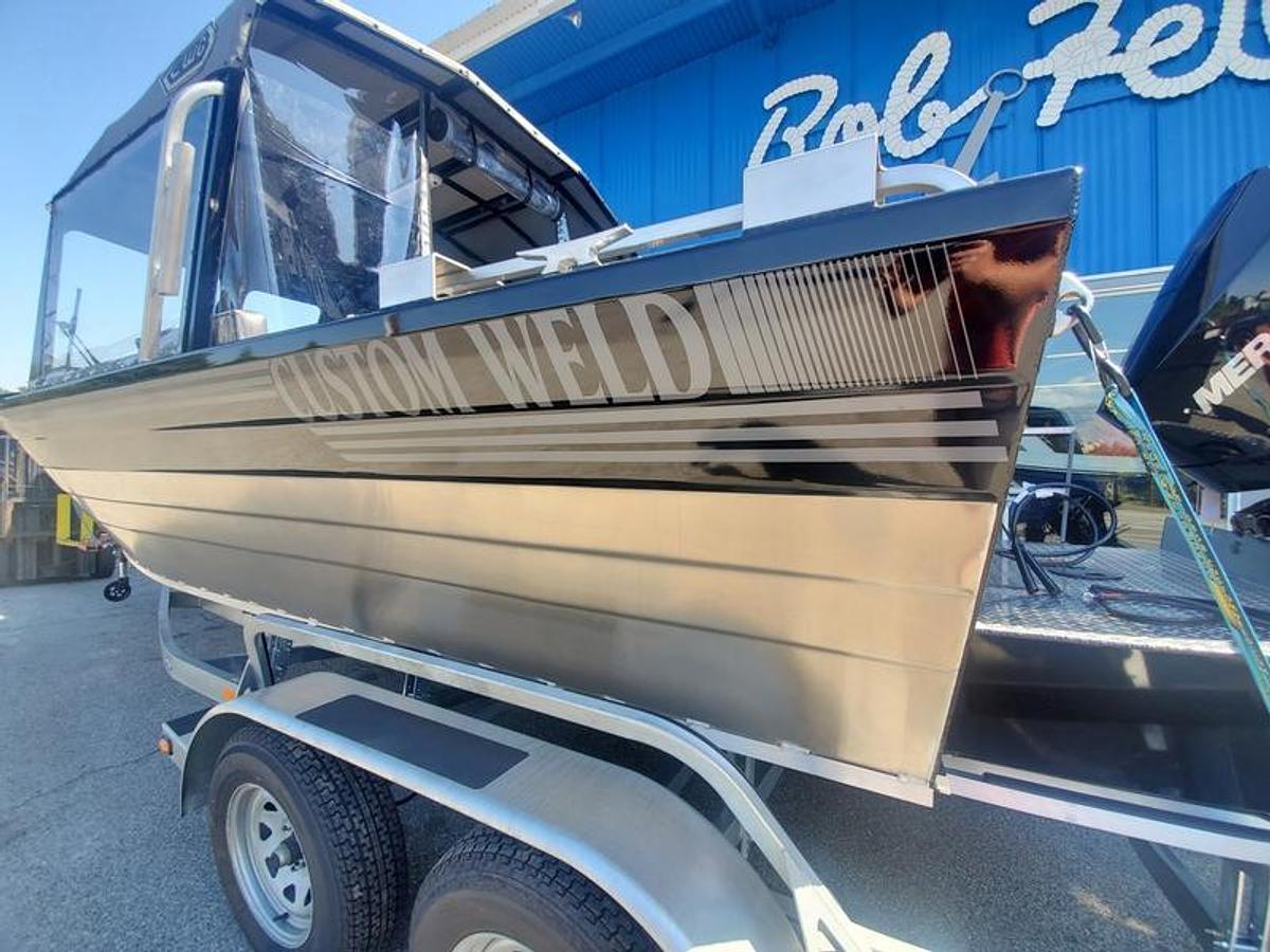 2023 Custom Weld 19/21 Wide Body OffShore Rigid Top