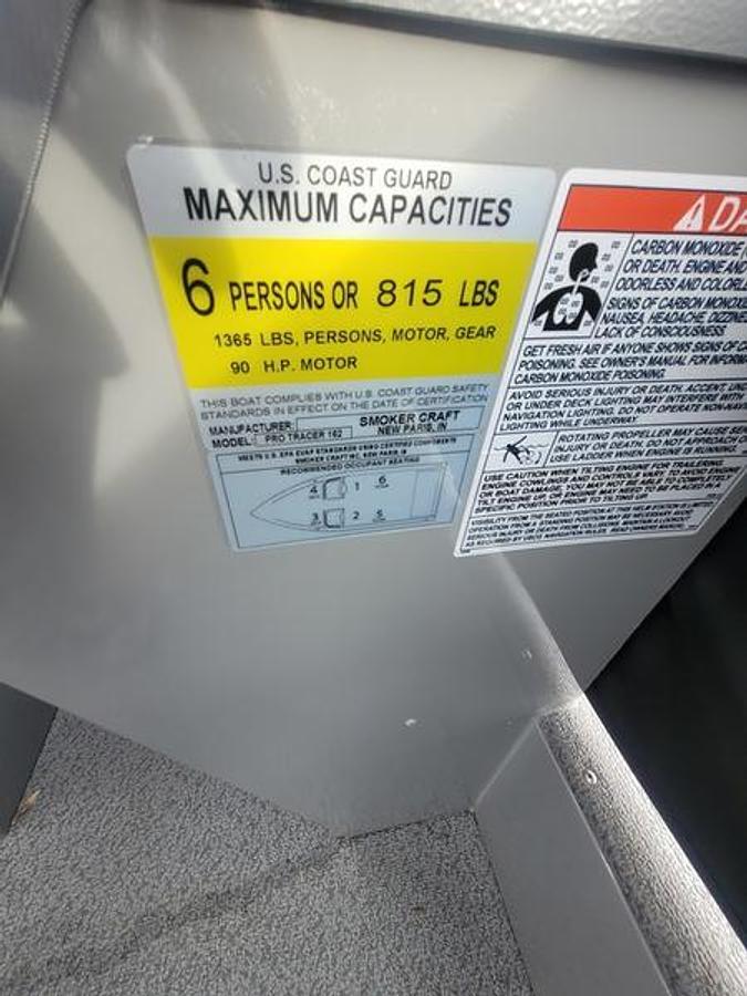 2025 Smoker Craft 162 Pro Tracer