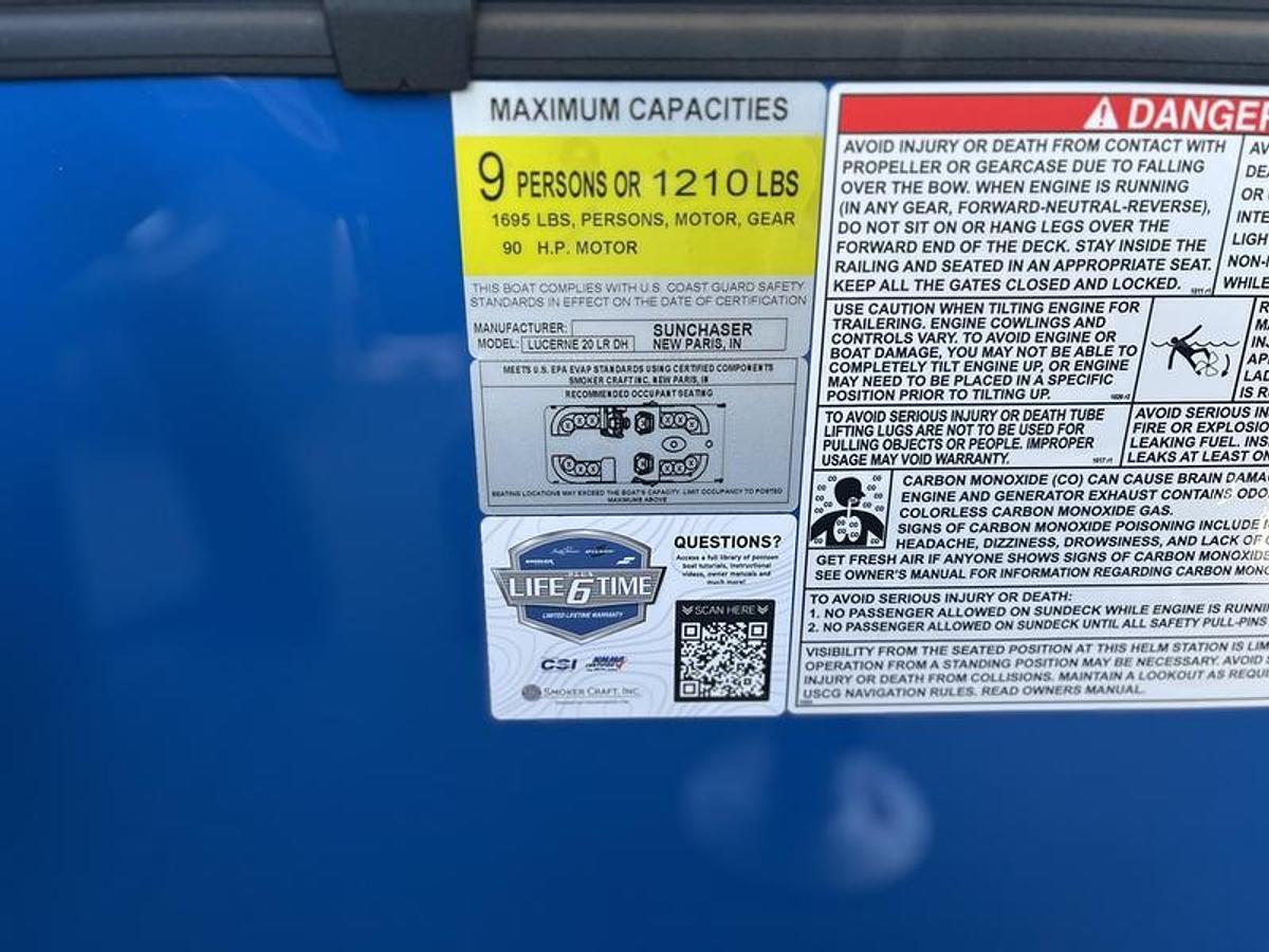 2025 SunChaser Lucerne 20 LR DH