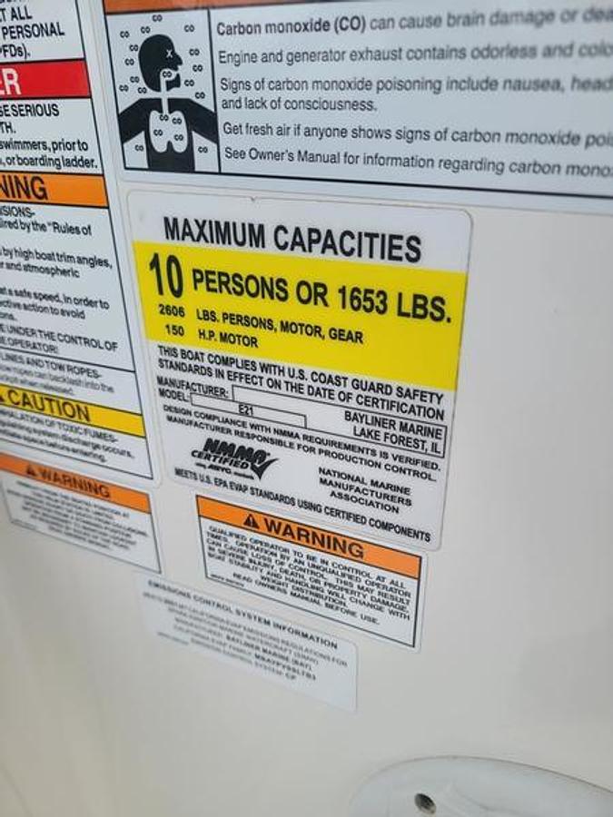 Used 2021 Bayliner Element E21