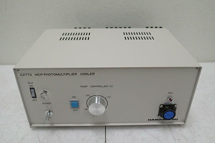 Used Hamamatsu C2773 MCP-Photomultiplier Cooler Temperature Controller
