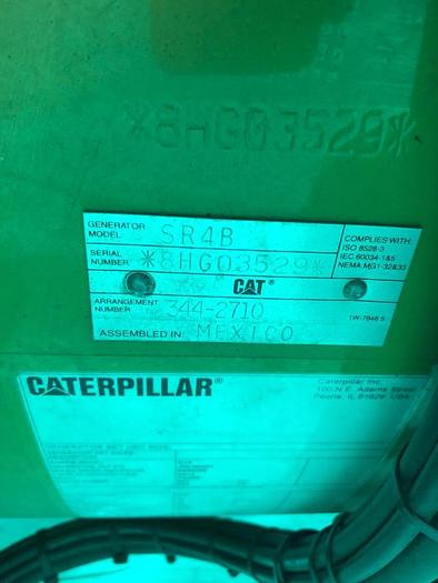 Caterpillar generators Marine Tier II with class certificates