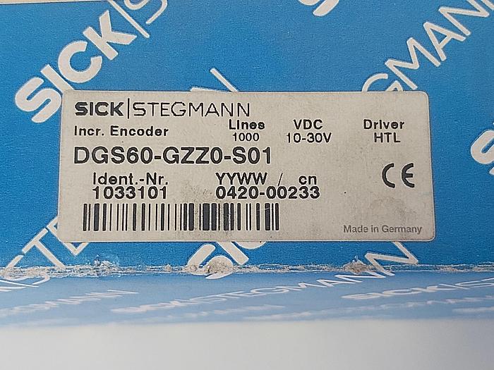 Sick Stegmann DGS60-GZZ0-S01,