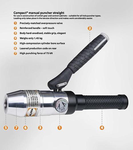 Alfra  Compact™ straight punch driver