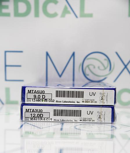 ALCON FOLDABLE IOL SN6AT4, MN60AC, MTA5U0, MTA3U0, MA60MA, SA60WF, MN60MA,MA50BM, SN60WF LOT OF 20