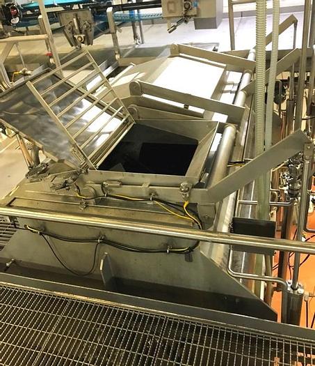 Used 160 CU. FT. BLENTECH RIBBON/PADDLE MIXER - 316 S/S - JACKETED