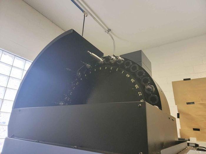 Used 2019 DOOSAN DNM 4500S 5-Axis  CNC Vertical Machining Center with Koma TWA-160 Trunnion