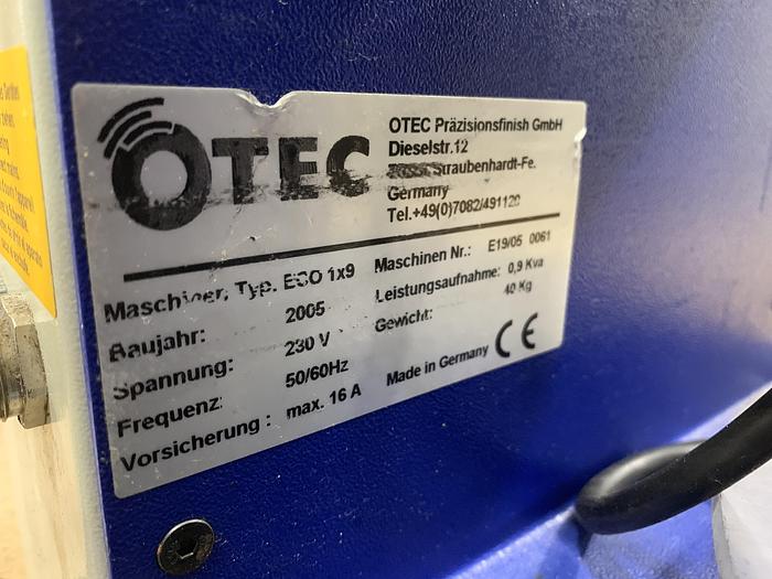 Used 2006 Otec Finishing Machine Model: ECO 1x9