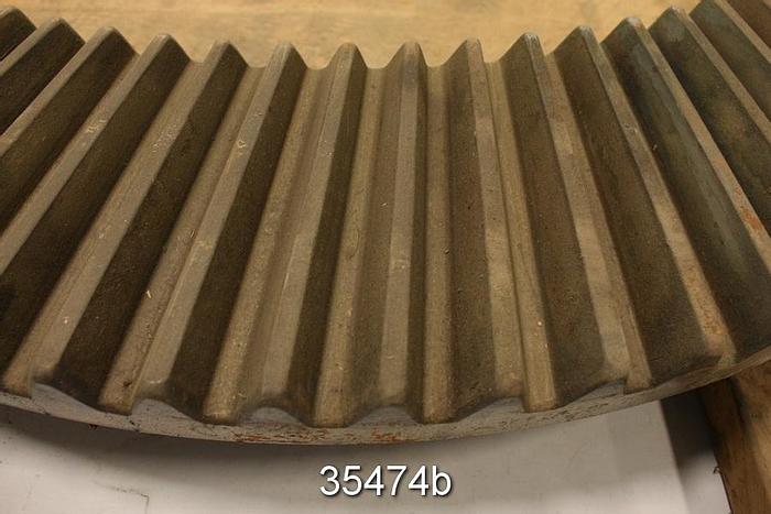 Used Black Clawson #3 Hydrapulper Bull Gear, 84 Teeth, 39.5" Outer, 27" Inner #35474