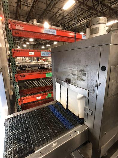 Used SHANKLIN MODEL T-62 S/S STAINLESS STEEL TWO ZONE HEAT TUNNEL