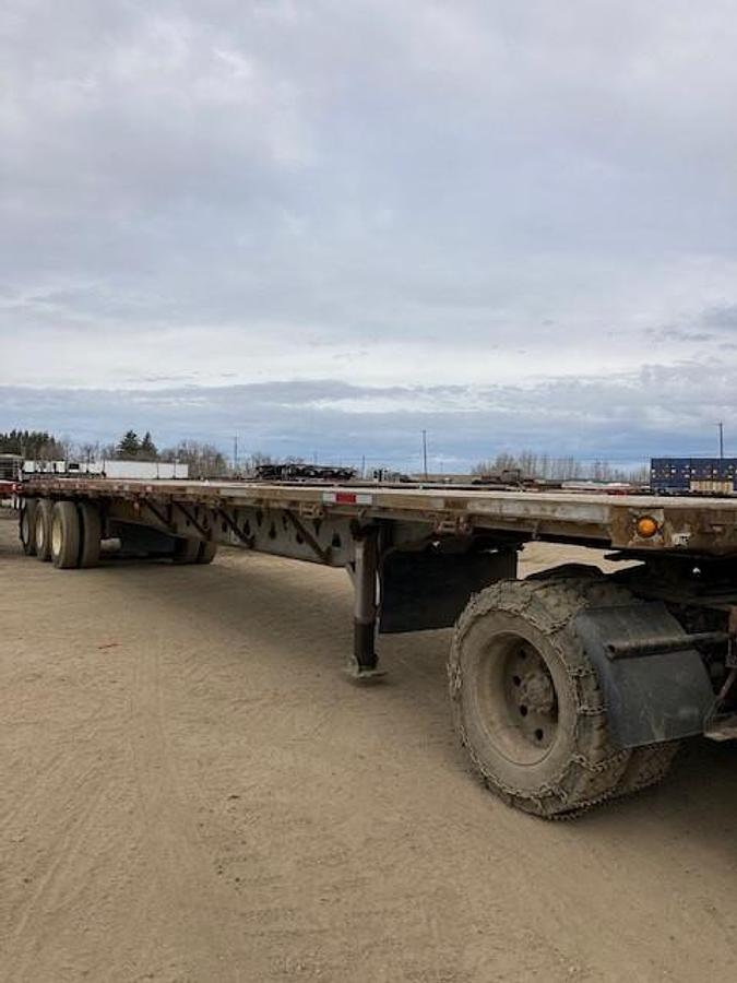 Used 2016 Manac 53' Tridem Flat Deck/Highboy - #FD1781